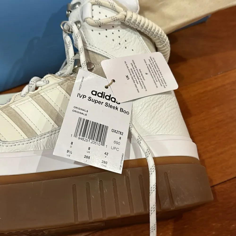 NWT Adidas x IVY Park High Top Platform Sneaker Icy Park Beyonce White 9.5‎
